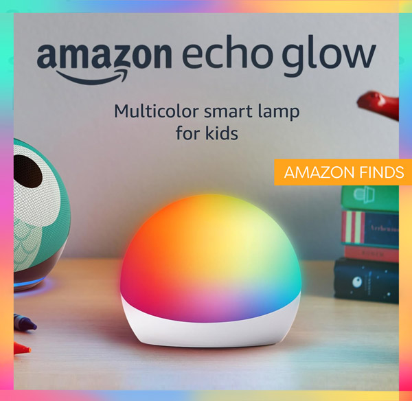 Light Up Your Space with Amazon Echo Glow Colors – Smart, Colorful, and Convenient!