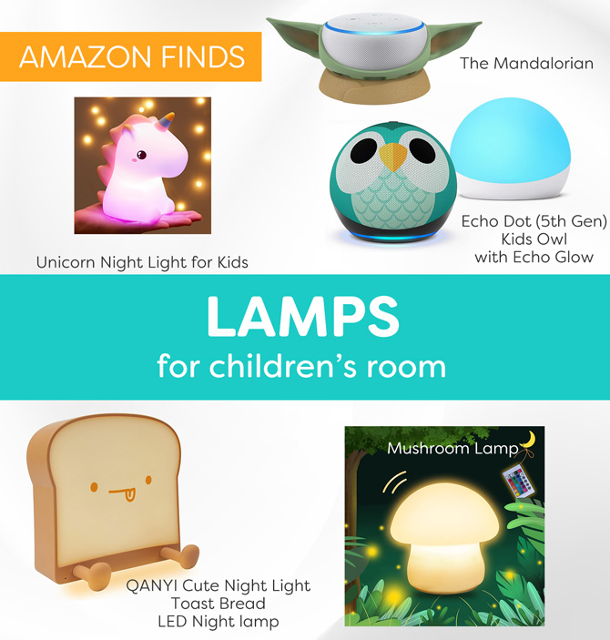 Light Up Their Imagination: Adorable Night Lamps for Kids’ Rooms