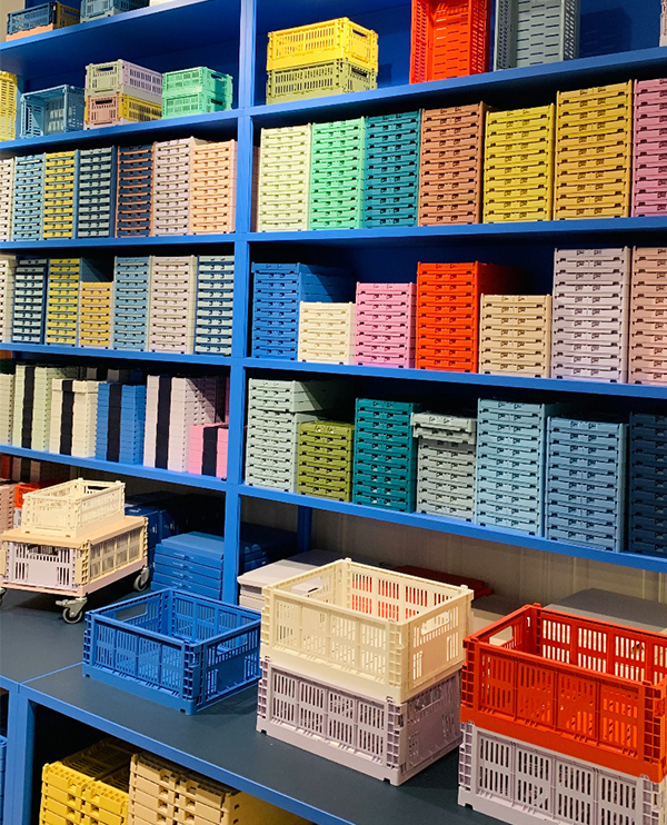 Color Crates as a Design Statement: Stylish Storage Solutions