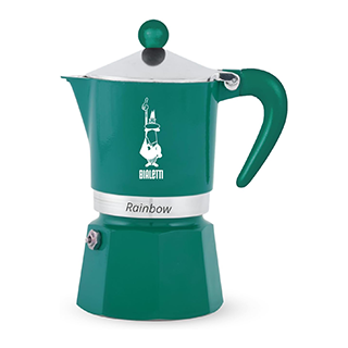 Bialetti Rainbow Moka Pot – 3 Cup