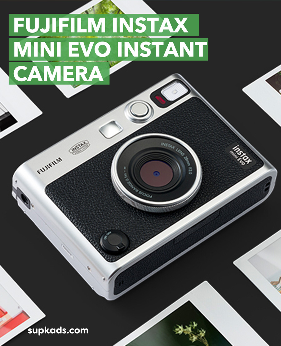 Fujifilm Instax Mini EVO Instant Camera: A Retro Modern Camera